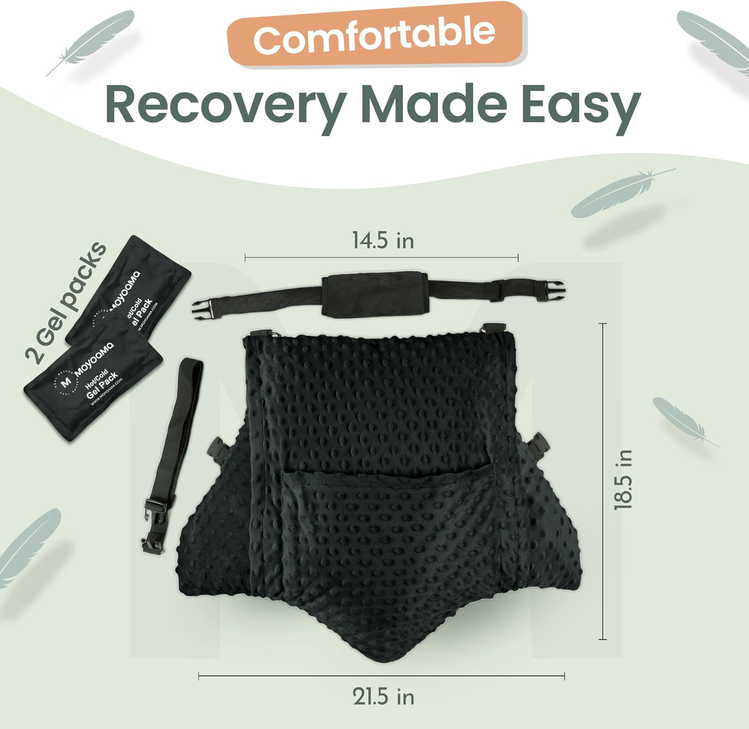 Hysterectomy Pillow - Star Lounger - Premium Bundle