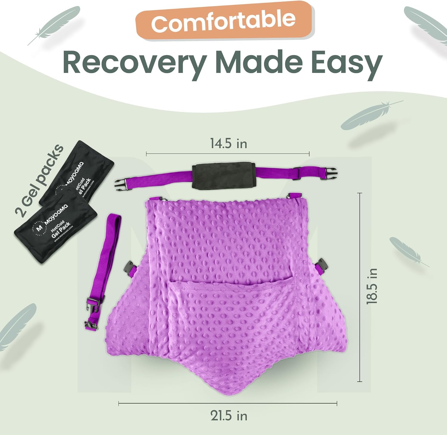 Hysterectomy Pillow - Star Lounger - Premium Bundle