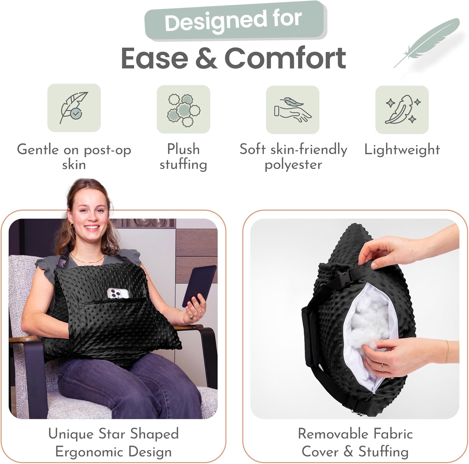 Hysterectomy Pillow - Star Lounger