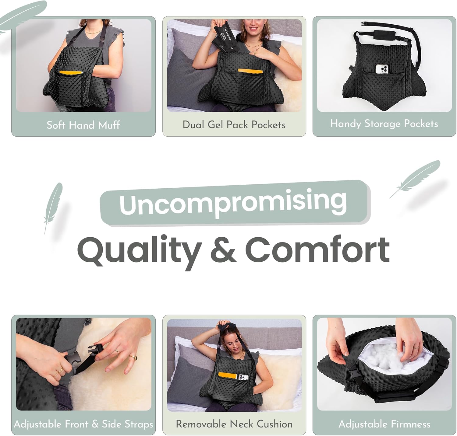 Hysterectomy Pillow - Star Lounger - Premium Bundle