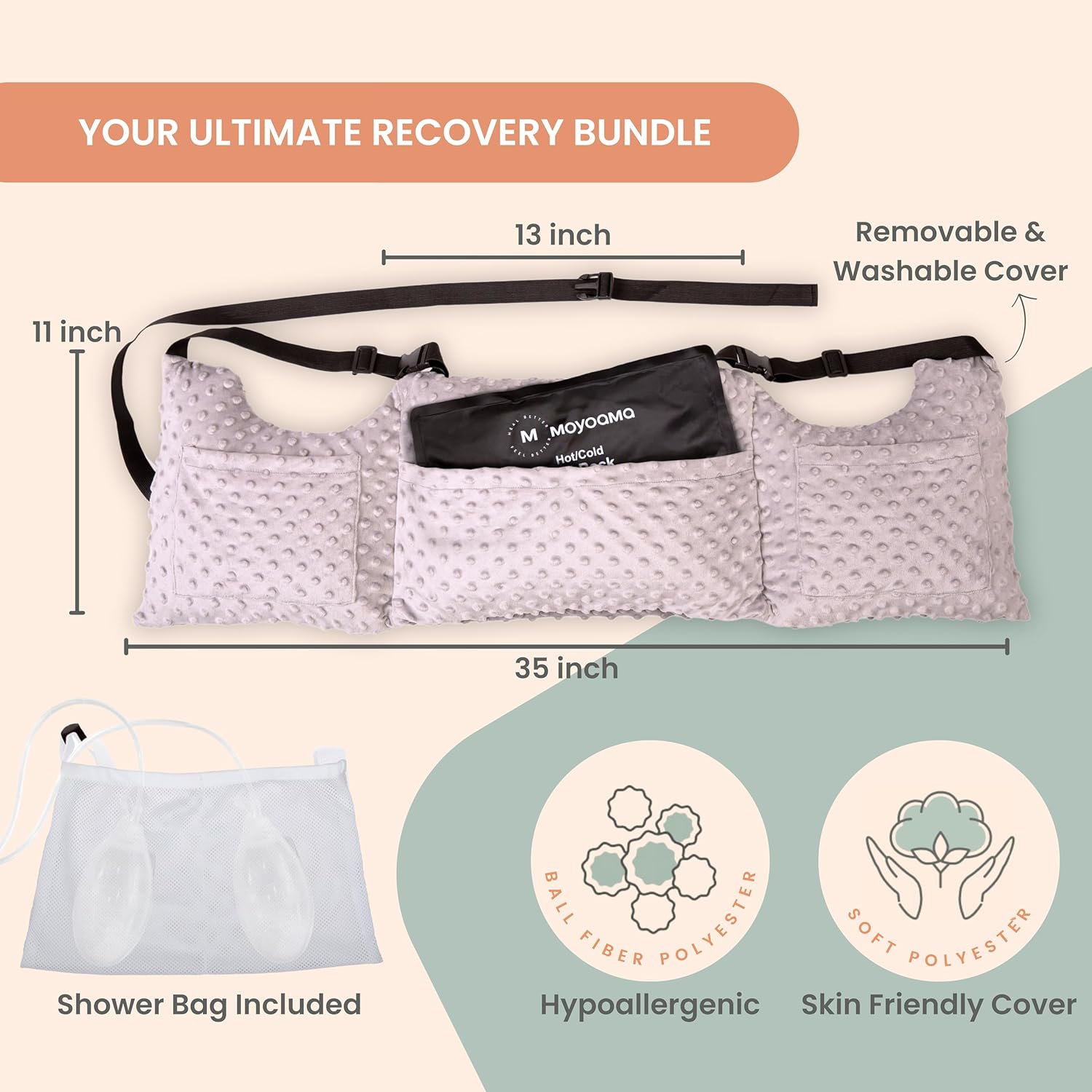 Mastectomy Pillow - Premium Bundle