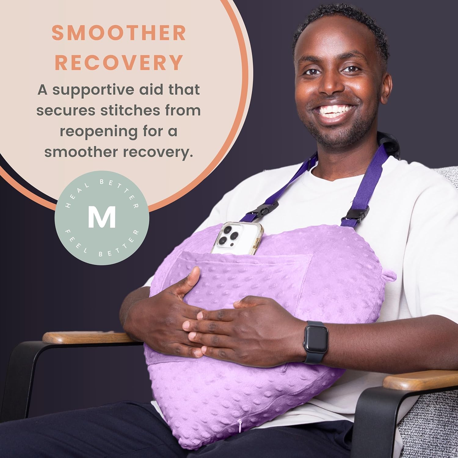Heart Surgery Pillow - Minky Dots - Premium Bundle