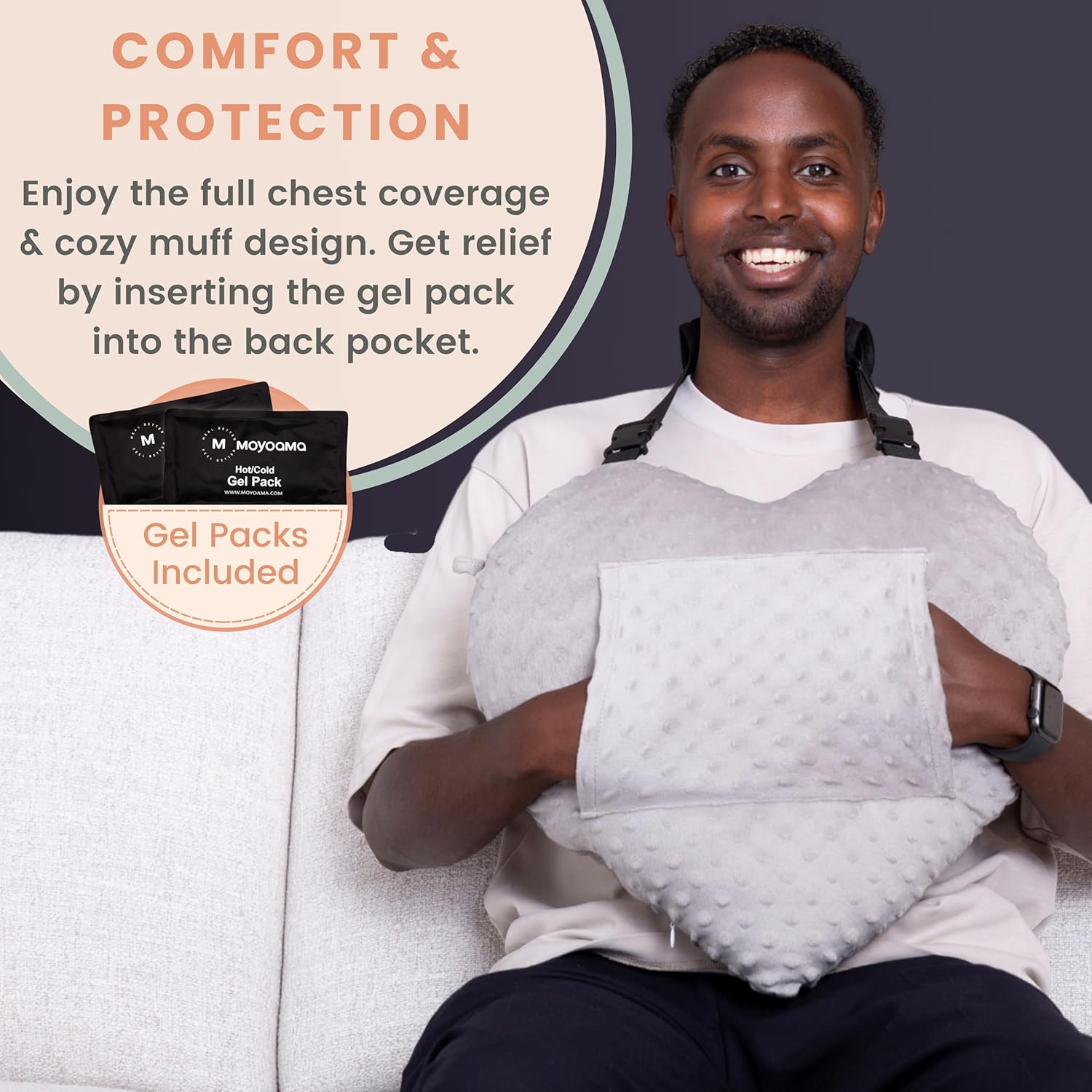 Heart Surgery Pillow - Minky Dots - Premium Bundle
