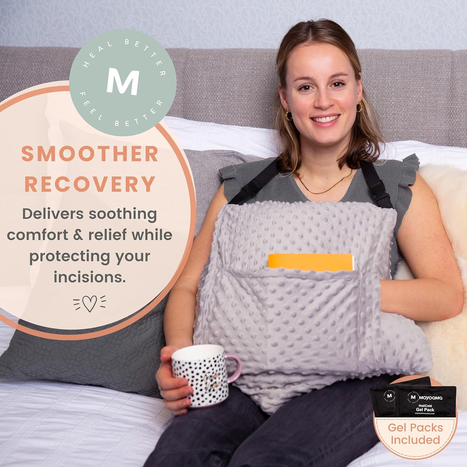 Hysterectomy Pillow - Star Lounger - Deluxe Bundle