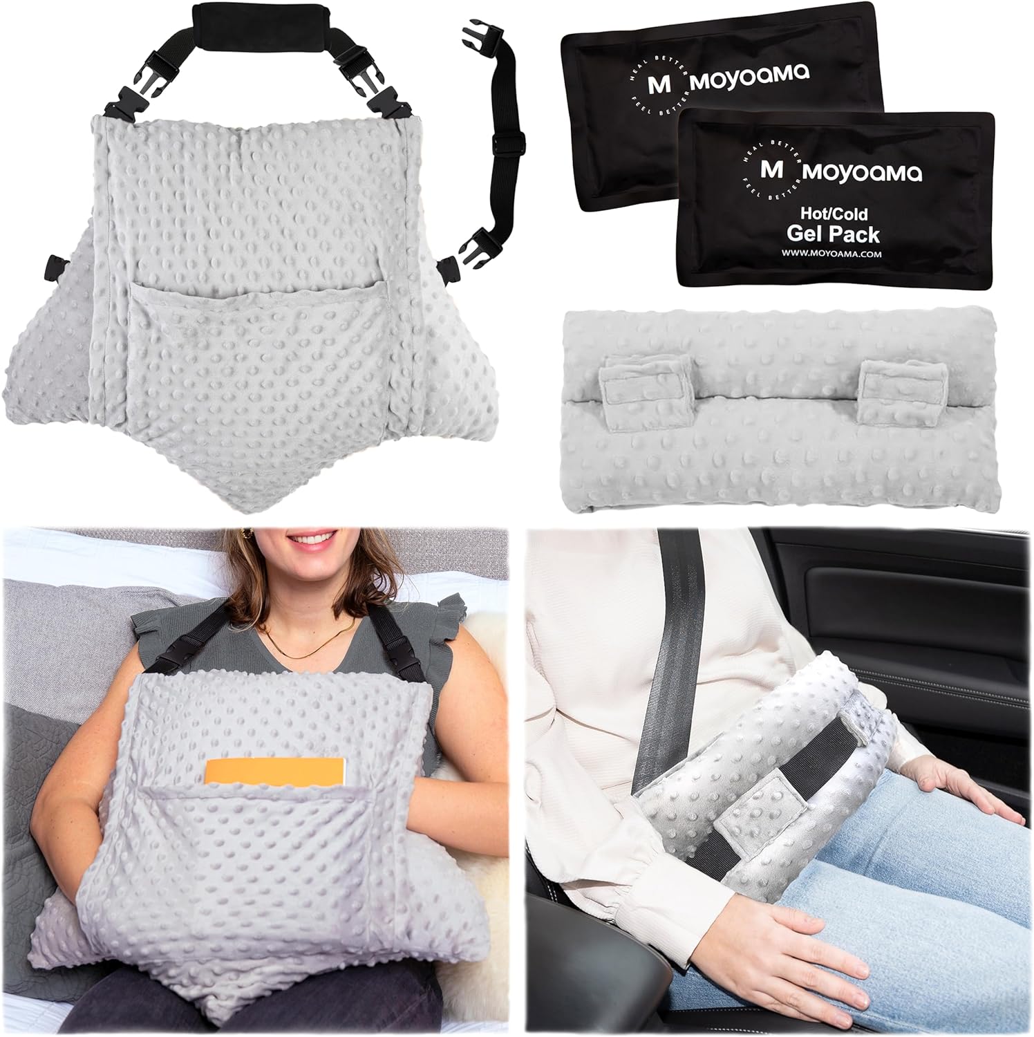 Hysterectomy Pillow - Star Lounger - Deluxe Bundle
