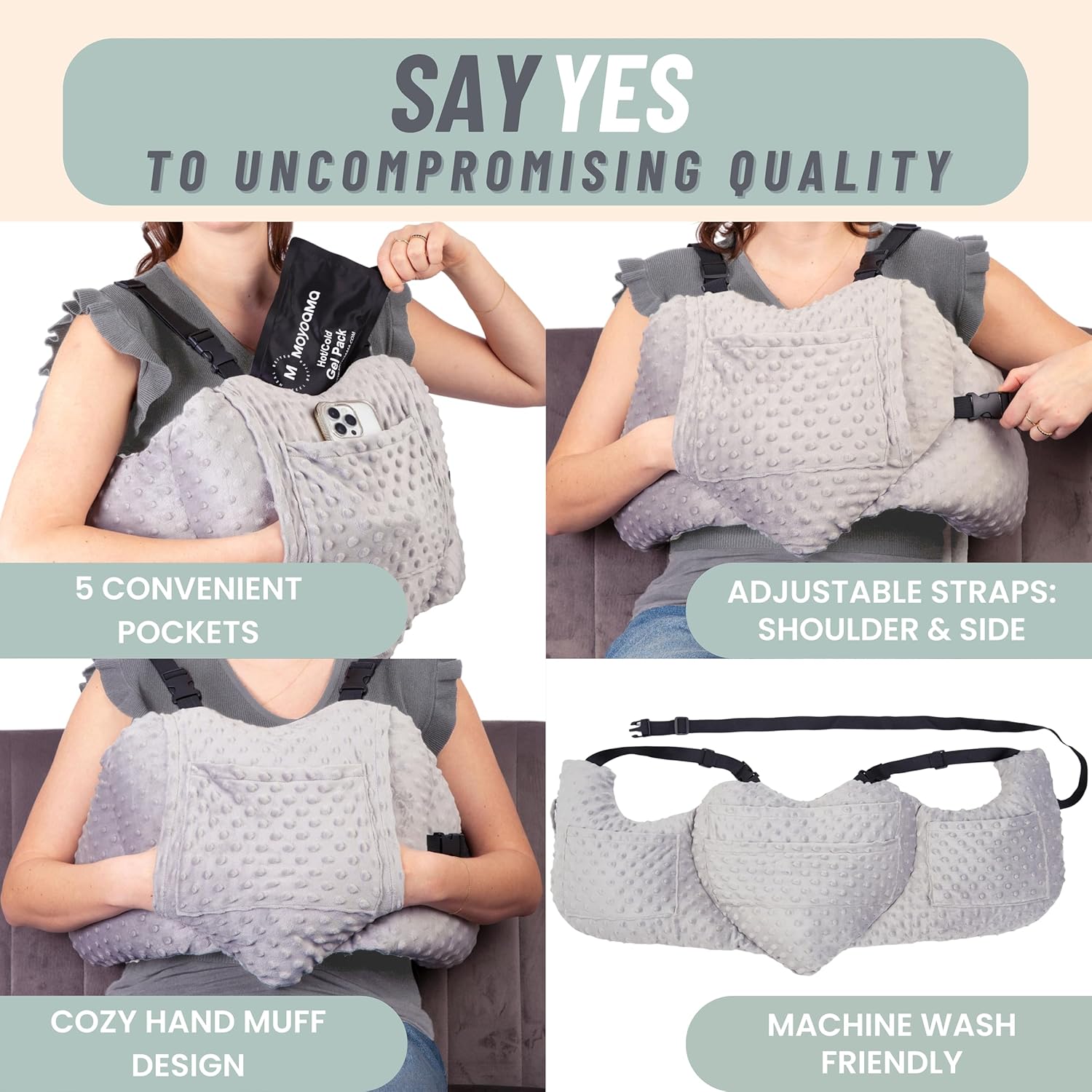 Mastectomy Heart Pillow - Essential Bundle