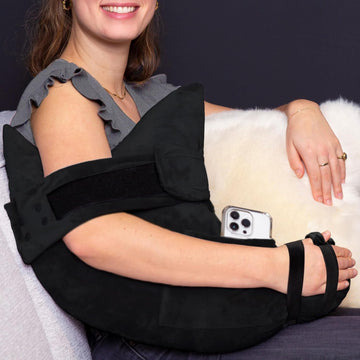 Shoulder Surgery Pillow - Arm Strap - Premium Bundle (S/M)