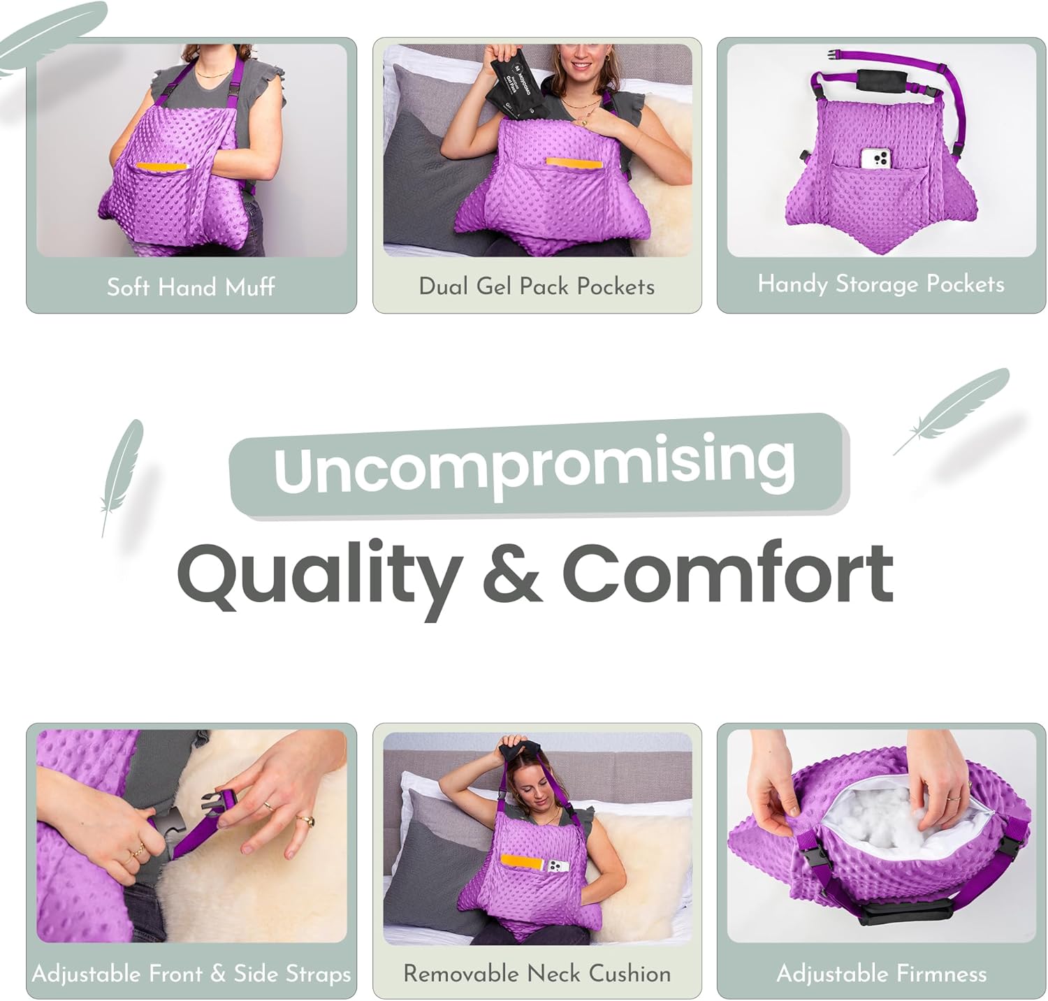 Hysterectomy Pillow - Star Lounger - Premium Bundle