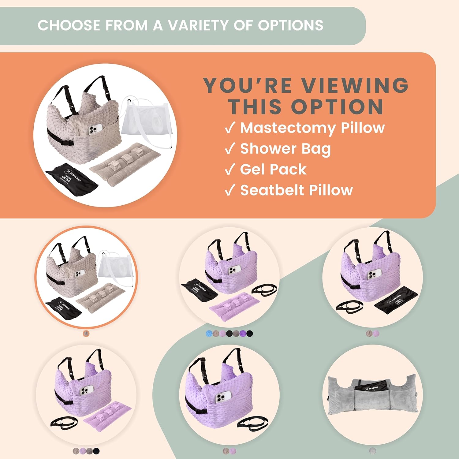 Mastectomy Pillow - Premium Bundle