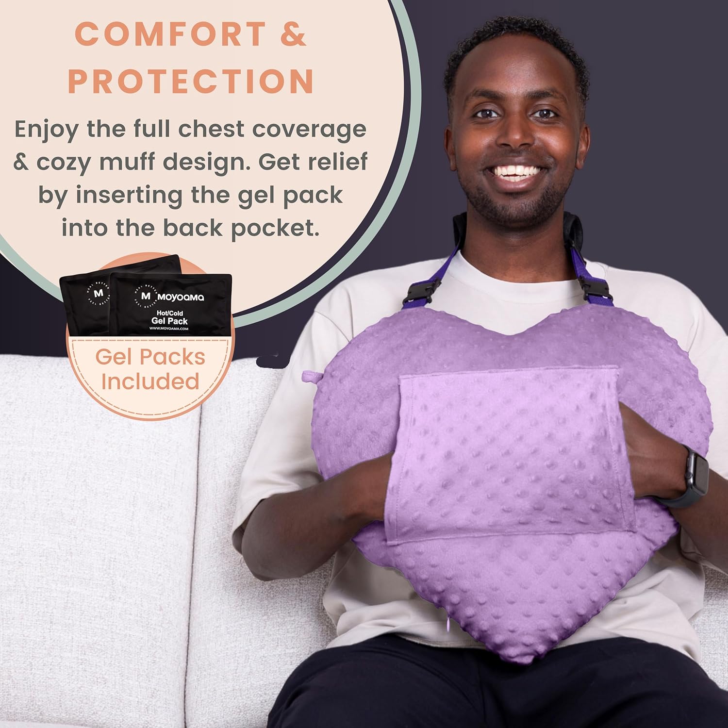 Heart Surgery Pillow - Minky Dots - Premium Bundle
