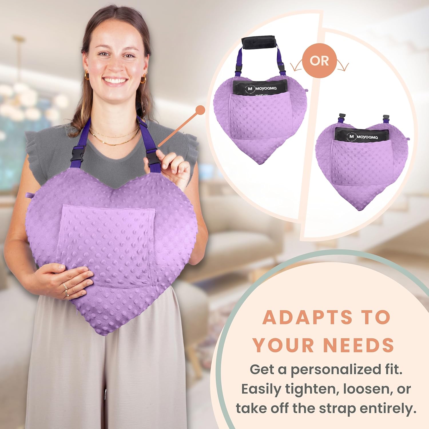 Heart Surgery Pillow - Minky Dots - Premium Bundle