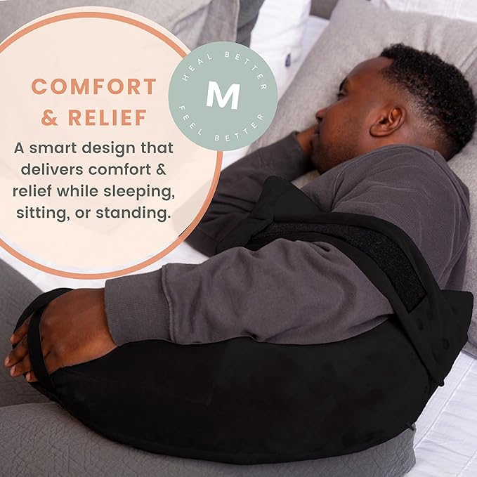 Shoulder Surgery Pillow - Arm & Shoulder Strap - Premium Bundle