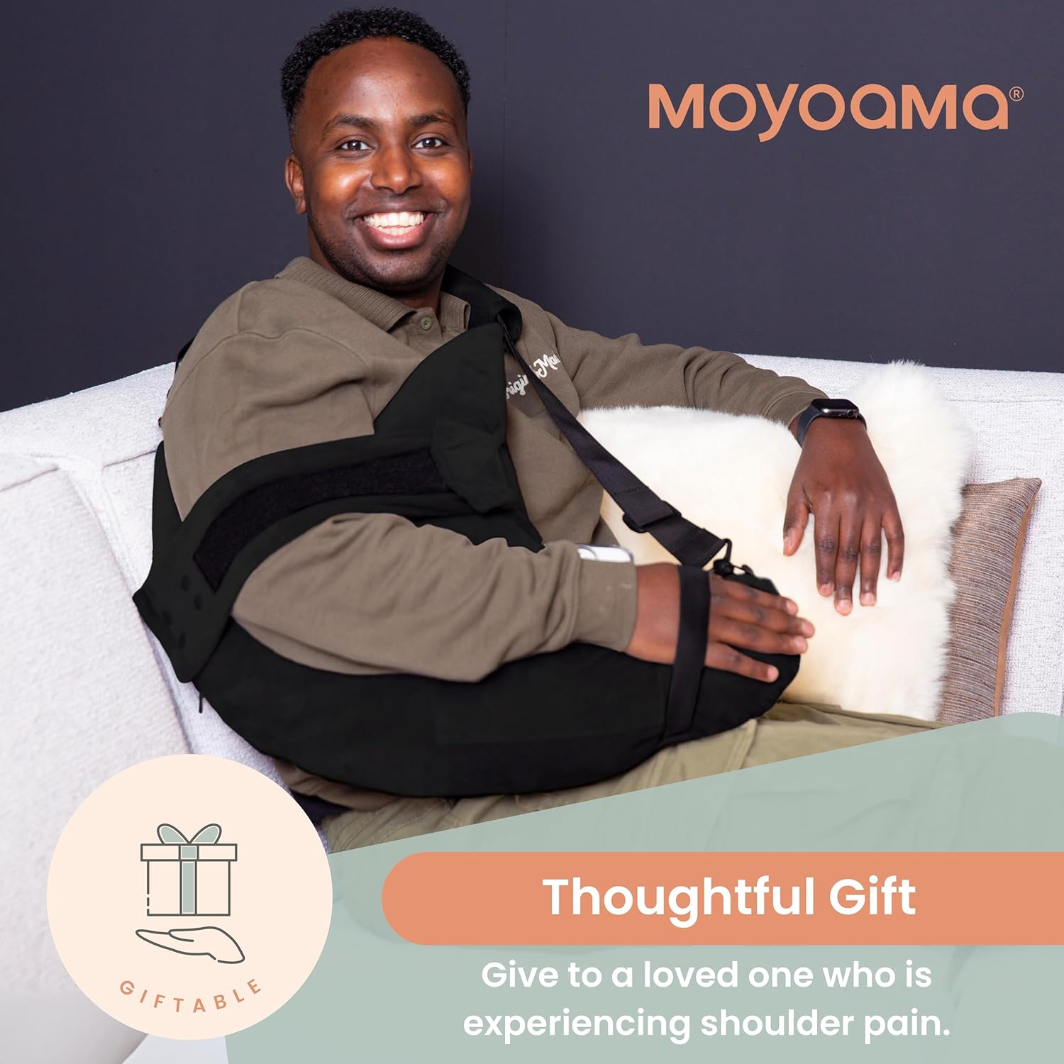 Shoulder Surgery Pillow - Arm & Shoulder Strap - Premium Bundle