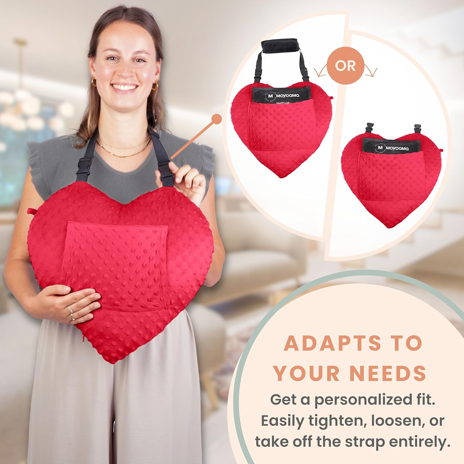Heart Surgery Pillow - Minky Dots - Premium Bundle