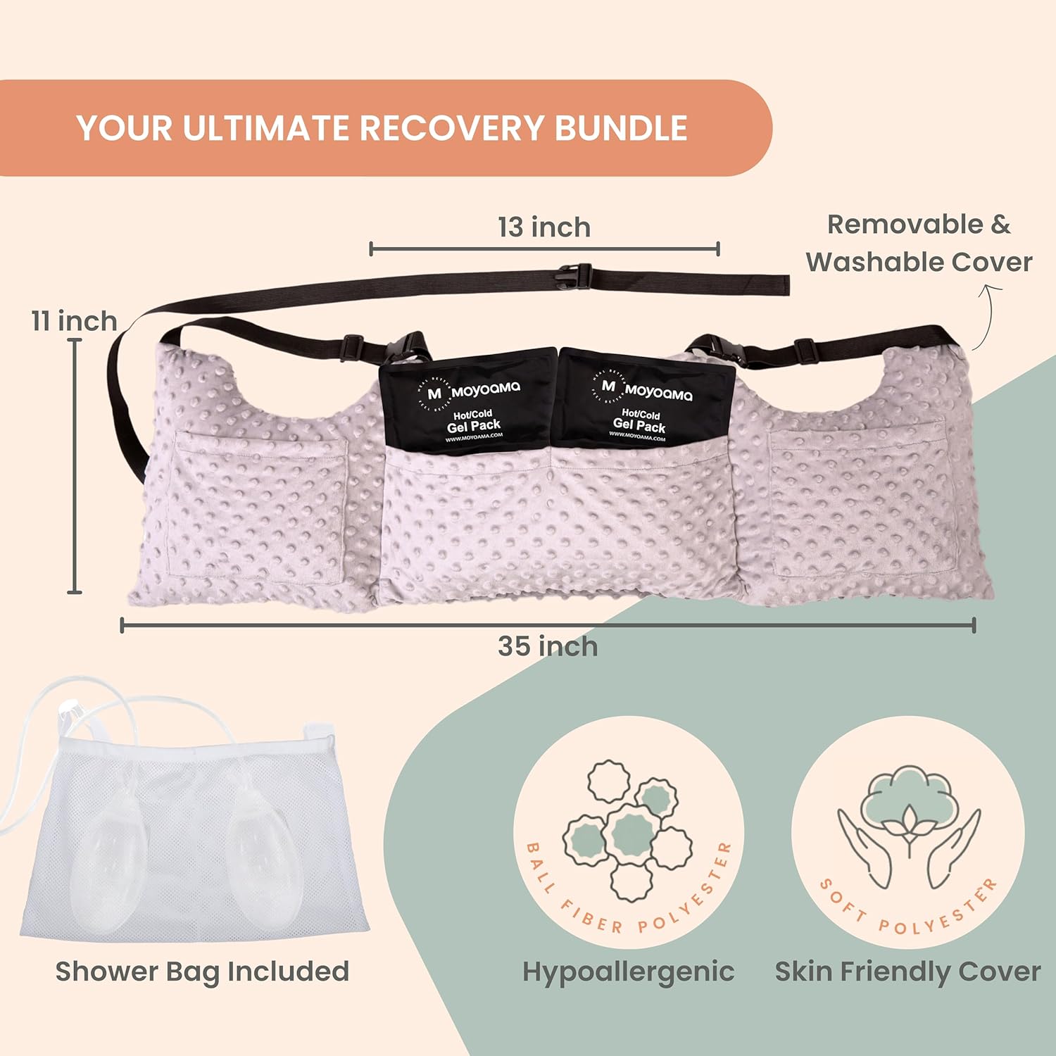 Mastectomy Pillow - Essential Bundle